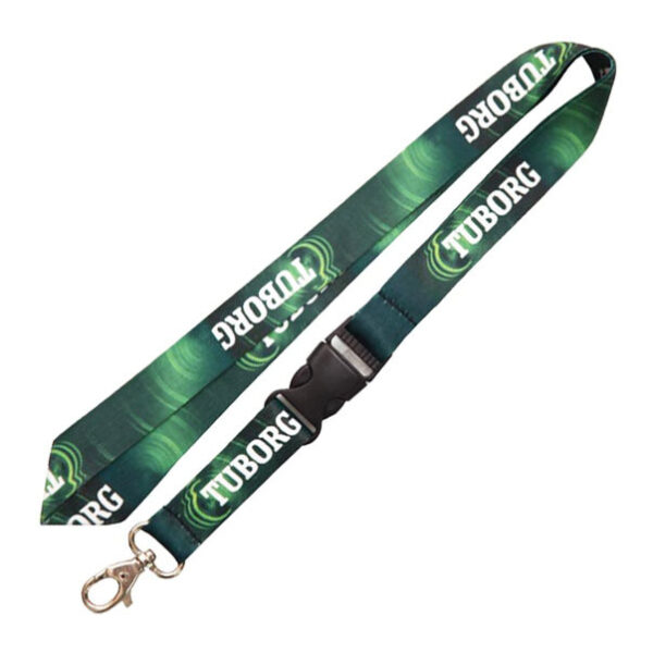 Customized RPET Lanyard RPET Neck Strap with Buckle