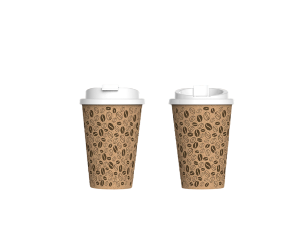 Eco Friendly Cork Mug Double Walled Reusable Coffee Cup - Image 5