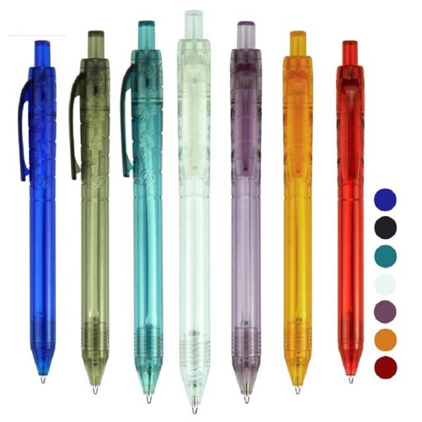 Customized Rpet Pen Eco Friendly RPET Ball Pen Recycled Bottle Pen - Image 2