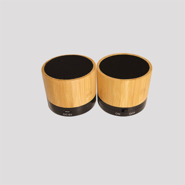 Bamboo Portable Wireless BT Speaker - Image 4