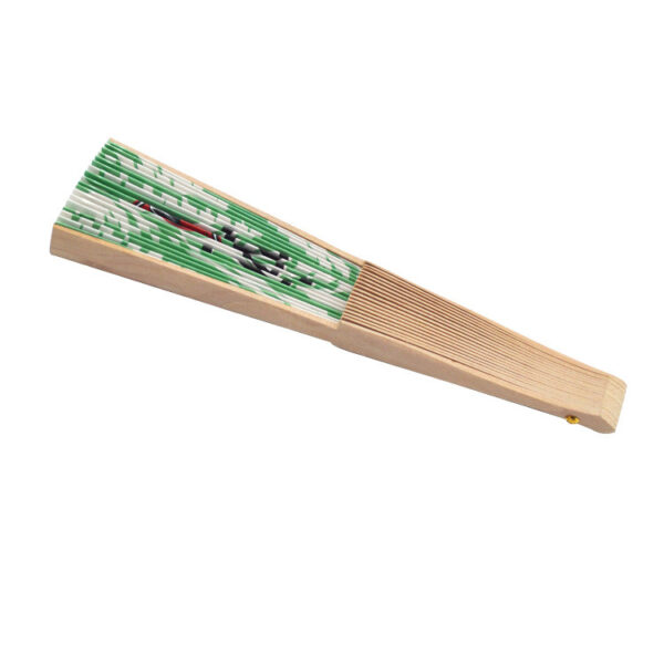 ECO Wooden Fan w/ Custom Paper Gift Box - Image 5