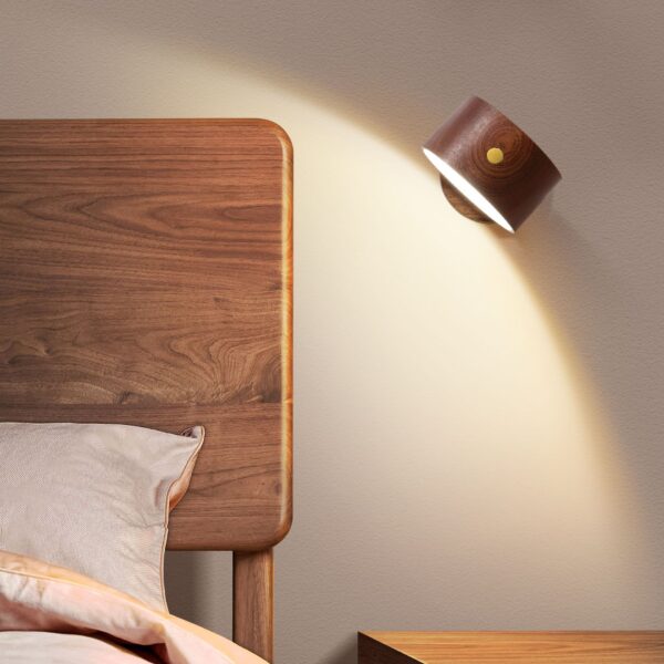 Rechargeable Rotatable LED Wall Sconce Light - Image 3