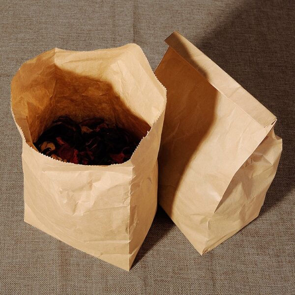 Eco FSC Grocery Kraft Paper Bag Food Paper Package - Image 4