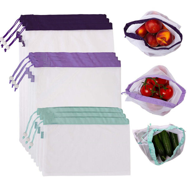 Customized RPET Reusable Grocery Bags - Image 4