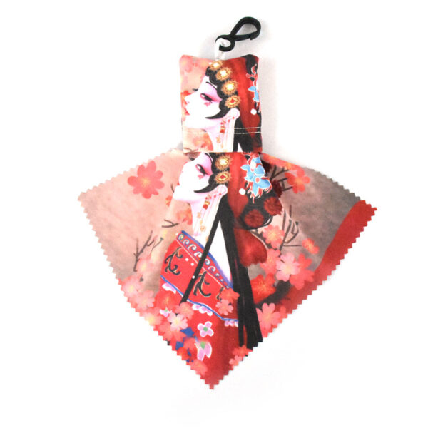 RPET Microfiber Cleaning Cloth Keychain - Image 7