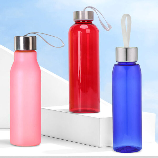 Custom RPET Water Bottle - Eco BPA-Free with Rope - Image 3