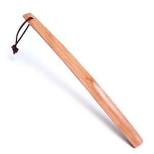 Wooden Shoehorn w/ Custom Logo - Easy Shoe Wear