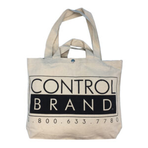 Reusable Double Handle Canvas Shopping Tote Bag Customized Cotton Bags