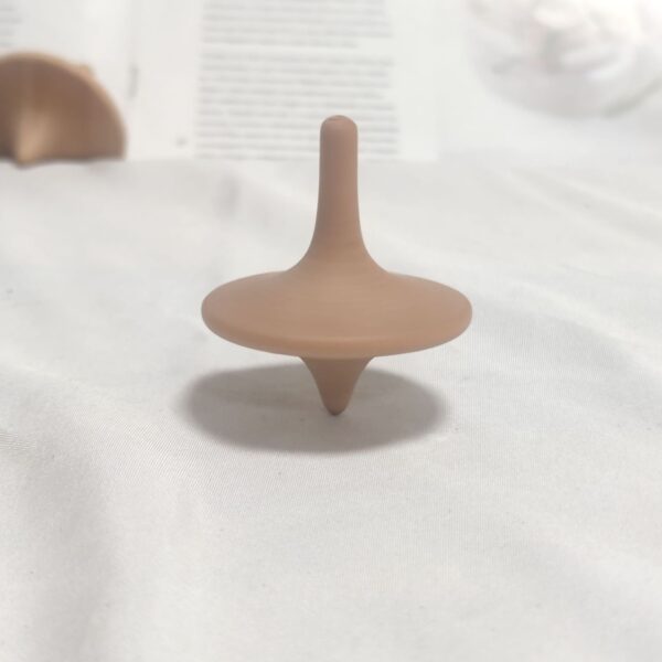 Wooden Spinning Top - Classic Educational Toy - Image 2