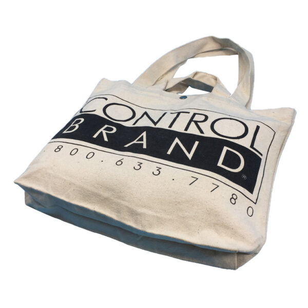 Reusable Double Handle Canvas Shopping Tote Bag Customized Cotton Bags - Image 2