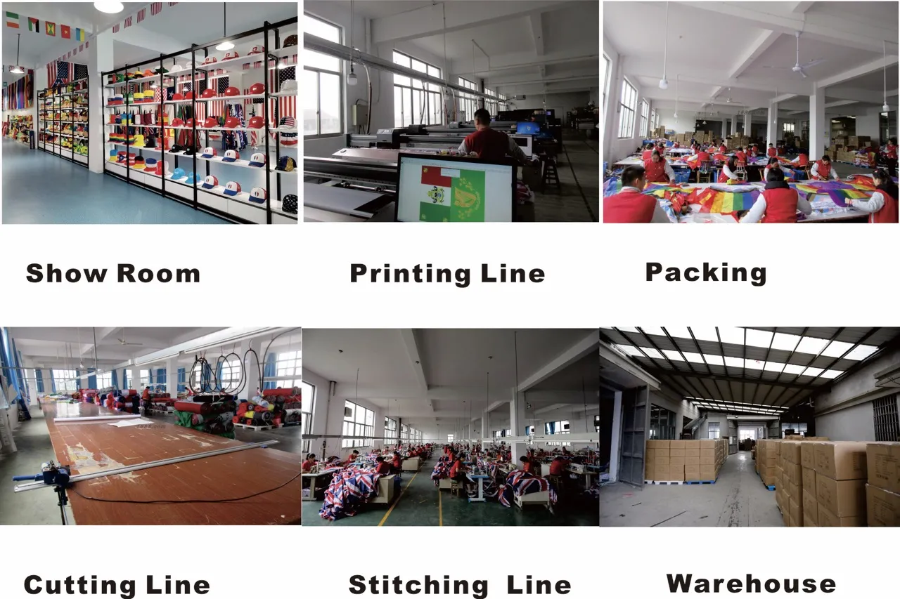 Production Line of Flag  Factory 