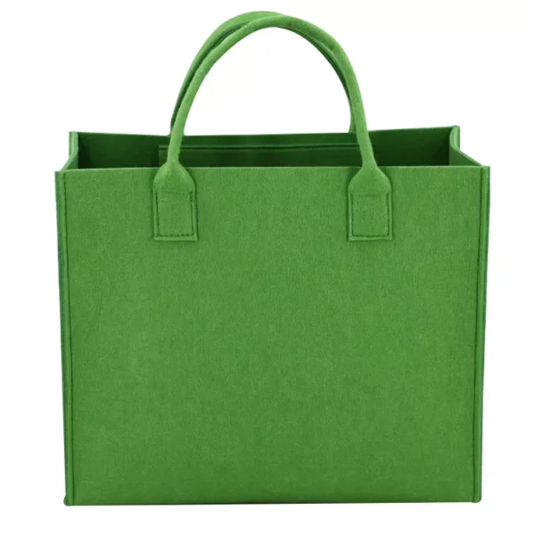 Eco Friendly Felt Tote Bag with Customized Logo Felt Shopping Bag