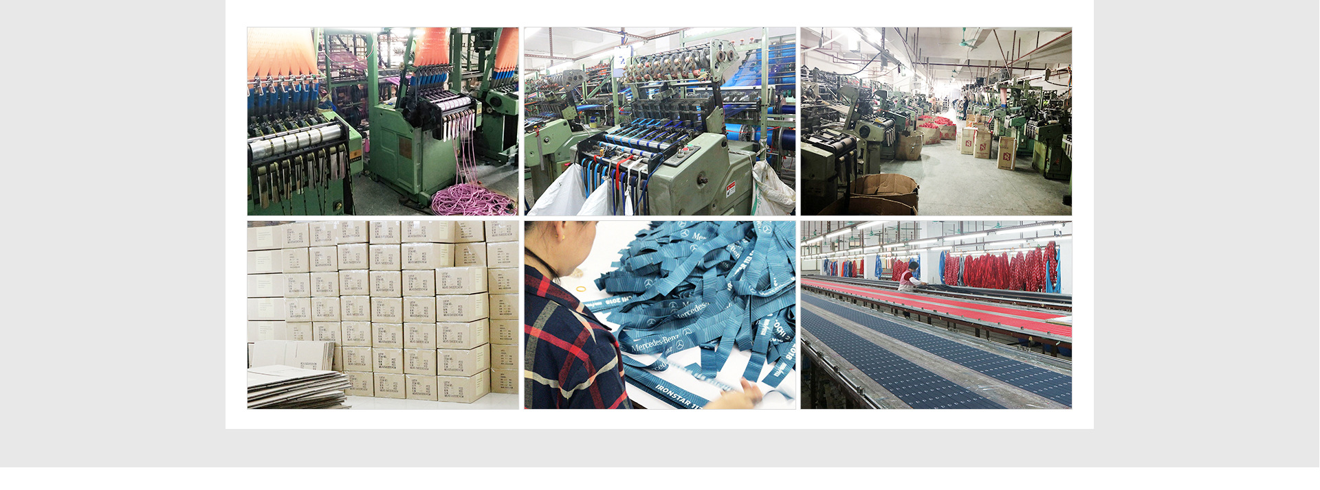  Production Line of Lanyard Factory 