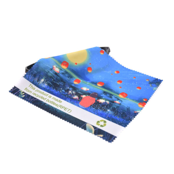 RPET Microfiber Eyeglass Cleaning Cloth & Bag - Image 8