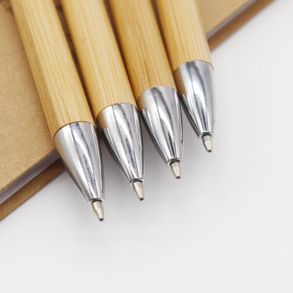 Eco Gifts Touch Screen Ball Pen Bamboo Wooden Grip Ballpoint Pen - Image 6