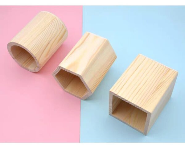 ECO Wood Pen Box - Office Makeup Stationery - Image 4
