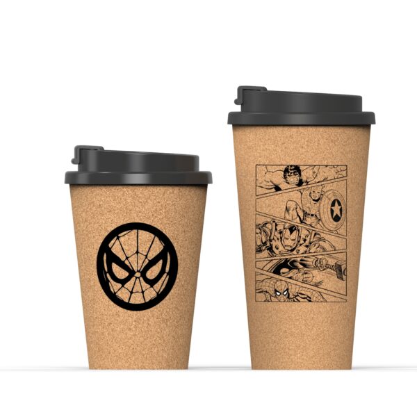 Eco Friendly Cork Mug Double Walled Reusable Coffee Cup - Image 4