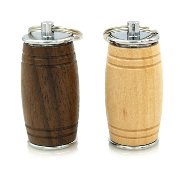 Wooden Wine Barrel USB - Personalized Stick Wholesale - Image 6