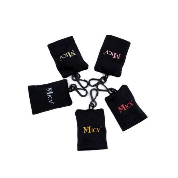 RPET Microfiber Cleaning Cloth Keychain - Image 5