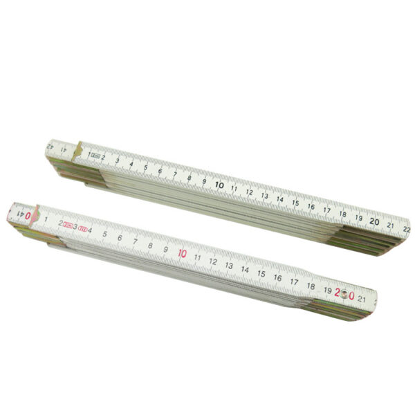 ECO Wood Carpenter Folding Ruler 2M with Customized Logo - Image 3