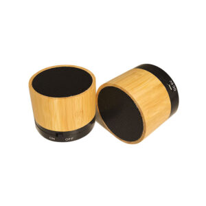 Bamboo Portable Wireless BT Speaker