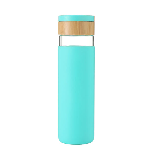 Collapsible 330ml Soft Water Bottle - Flip Top Cap - Image 2