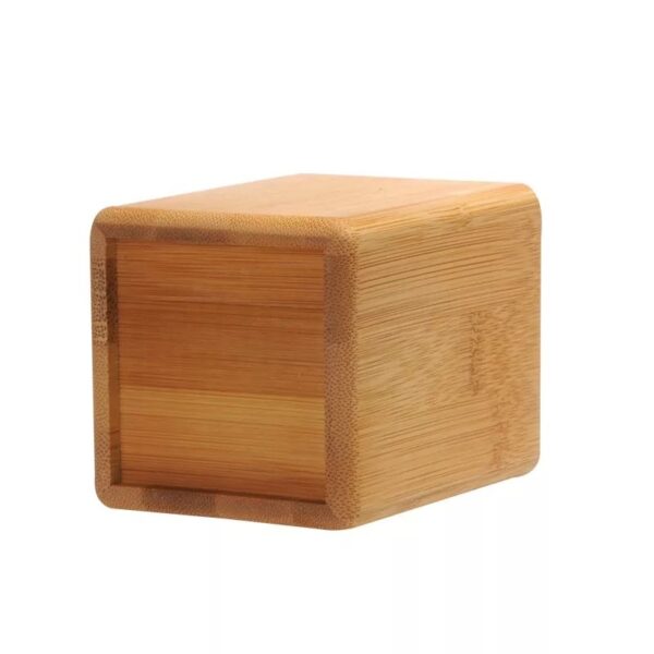 Eco Bamboo Pen Box - Pencil Holder & Makeup Brush Container - Image 2