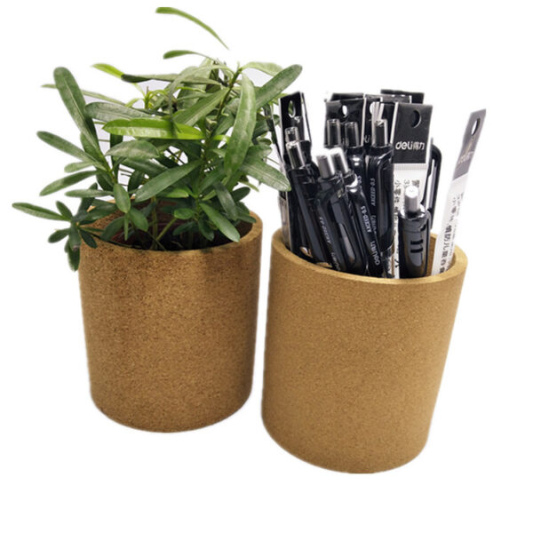 Cork Pen Holder Lightweight Eco-friendly Cork Pencil Box - Image 5