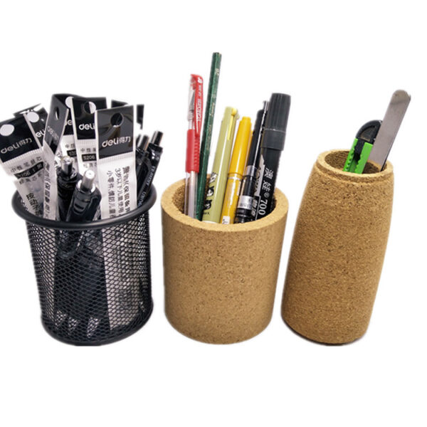 Cork Pen Holder Lightweight Eco-friendly Cork Pencil Box - Image 6