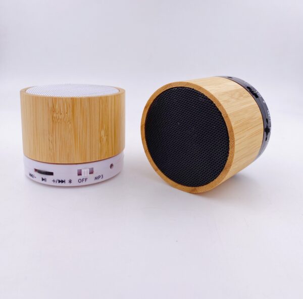 Bamboo Portable Wireless BT Speaker - Image 7