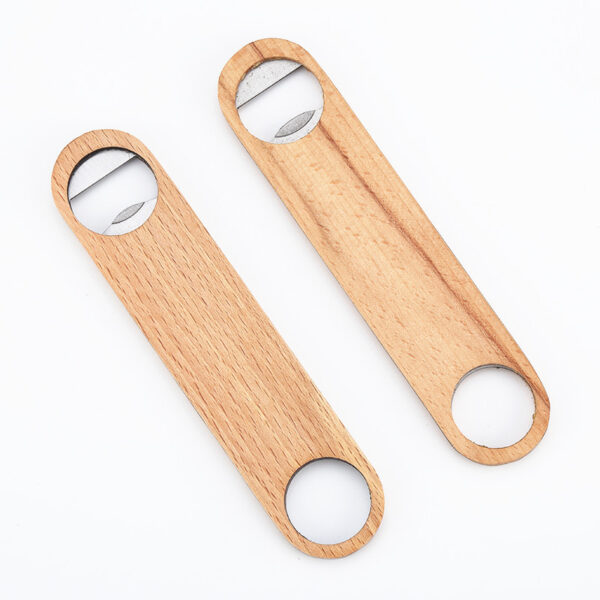 ECO Wood Beer Bottle Opener Magnetic Bottle Opener - Image 2