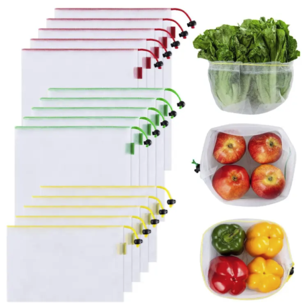 Customized RPET Reusable Grocery Bags - Image 5