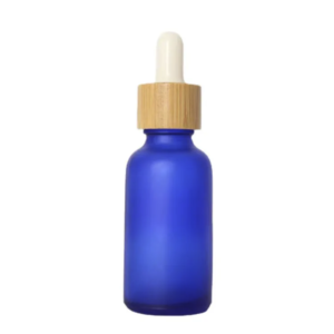 Eco Glass Dropper Bottle - Bamboo Cap