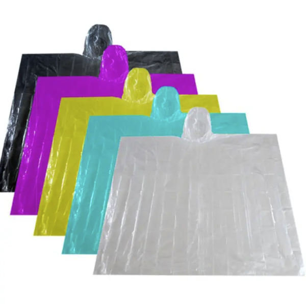 Durable Colorful Disposable Rain Ponchos - Factory Direct - Image 10