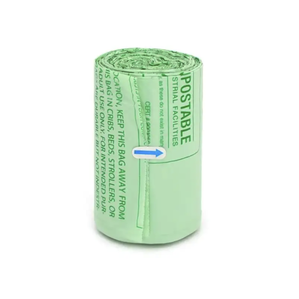 PLA Biodegradable Trash Bag Compostable Garbage Bags