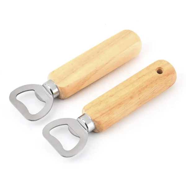 ECO Wood Beer & Wine Opener w/ Handle - Image 8