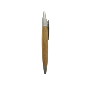 Eco Gifts Customized Ball Pen Bamboo Wooden Grip Ballpoint Pen