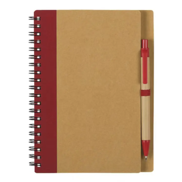 Eco Gifts Fsc Paper Notebooks Customized Notebook with Stickers - Image 5