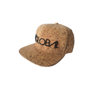 Cork Snapback Hat Brim Blank Cap with 3D Embroidered LOGO