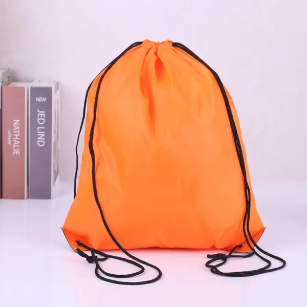 Custom Travel Gym Backpack - Waterproof Drawstring Bag - Image 3