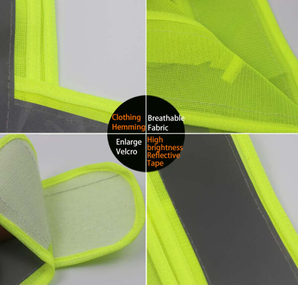 Reflective Vest Construction Site Vest Traffic Warning Vest - Image 5