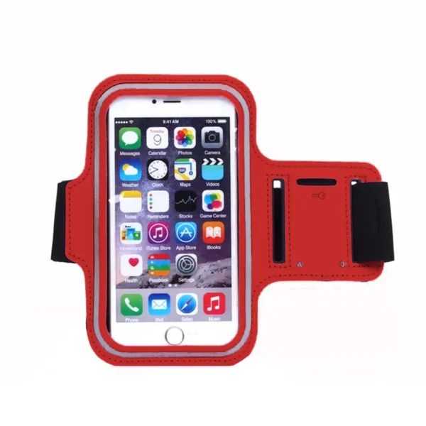 Sport Outdoor Arm Bag Fitness Phone Arm Band with Touch Screen Phone Armband for 4-6 inches phone - Image 5
