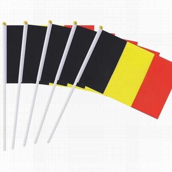 Custom Hand Flags - Football Club Fans Waving Flags - Image 4