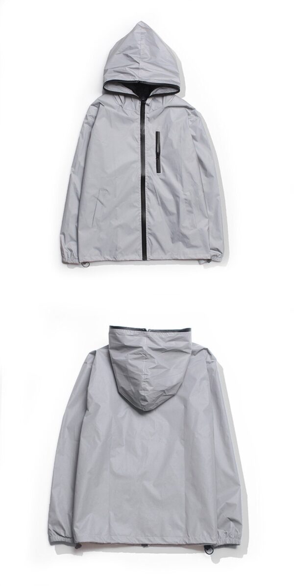Outdoor Reflective Jacket High Vis Safety Jacket - Image 4