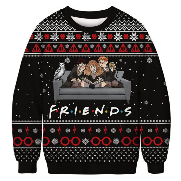 Customized Christmas 3D Digital Printed Hoodie Christmas Style Full-color Printed Unisex Pullover Hoodie - Image 9