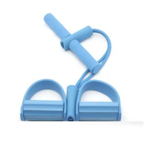 Hot sale Strength training Non-slip Two-strand Weight loss foot pedal pull rope