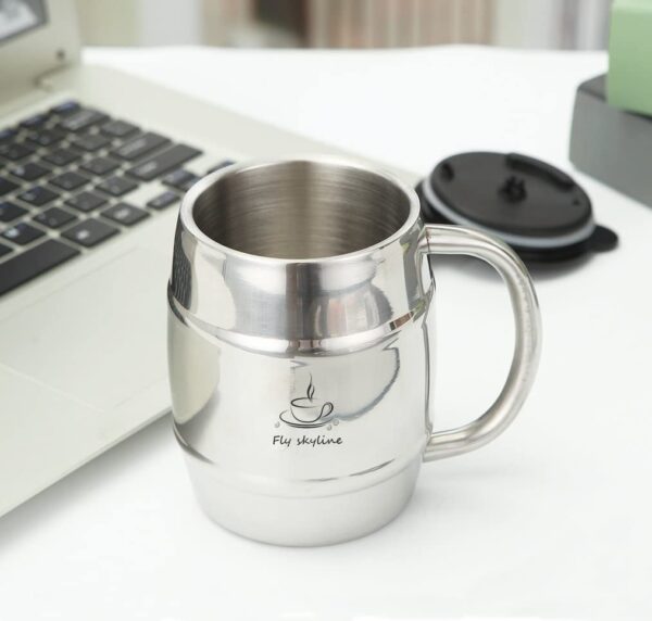 Custom Stainless Steel Travel Beer Mugs - Image 3