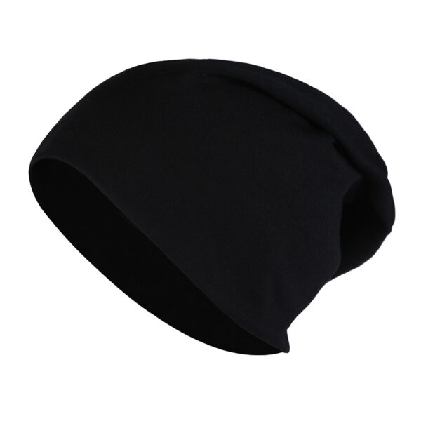 Unisex Cotton Beanie Hat Stretch Bonnet Winter Beanies Hats - Image 3