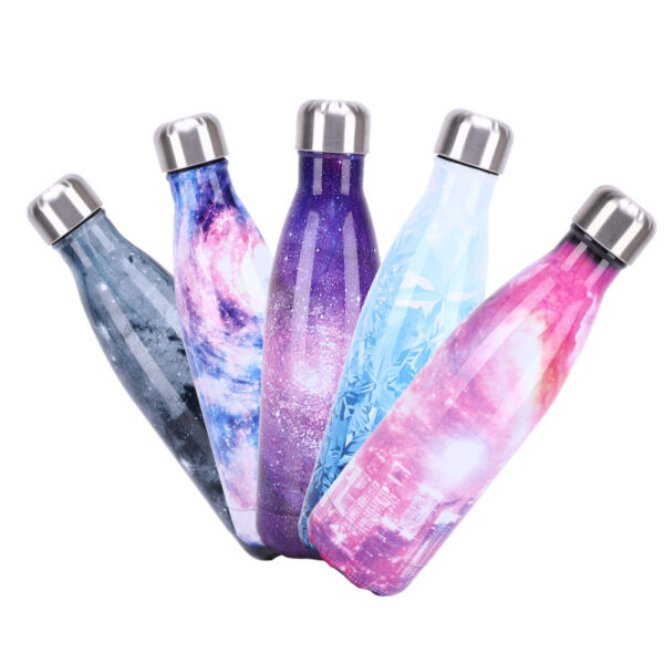 Custom 500/1000ml Stainless Steel Cola Shape Water Bottles - Image 8