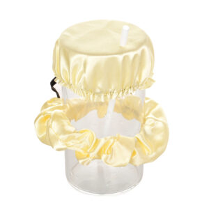 Custom Logo Elastic Cup Lid Cover Glass Cup Lid Cover For Drinks
